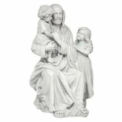 Best Sale ✨ Design Toscano Jesus Loves The Little Children Garden Sculpture - Off-White 🤩 -Garden Decor Shop unnamed file 12095
