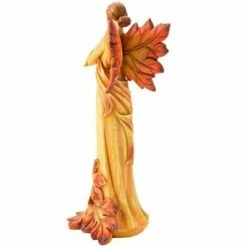 Best reviews of 🔔 Wind & Weather Fall Angel with Leaf Wings and Fiery Hues of Autumn 👍 -Garden Decor Shop unnamed file 12102