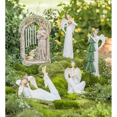 Flash Sale π Wind & Weather Angel with π Christmas Tree Indoor/Outdoor Holiday Sculpture β¨ 5 Flash Sale π Wind & Weather Angel with π Christmas Tree Indoor/Outdoor Holiday Sculpture β¨ - Image 3