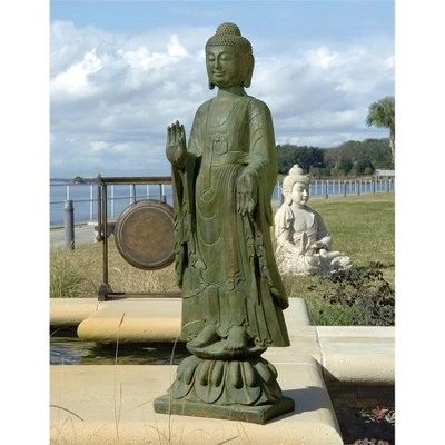 Flash Sale βοΈ Design Toscano The Enlightened Buddha Sculpture - Green π 3 Flash Sale βοΈ Design Toscano The Enlightened Buddha Sculpture - Green π
