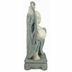 Promo 🌟 Design Toscano Jolly Hotei Buddha Statue - Off-White 😀 -Garden Decor Shop unnamed file 12161