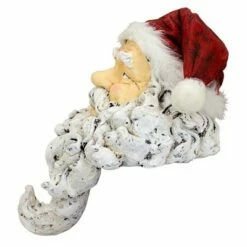 New ⭐ Design Toscano Ho-Ho-Hold It Santa Mantel Stocking Holder Statue, multi-colored ⭐ -Garden Decor Shop unnamed file 12193