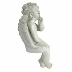 Cheapest 👏 Design Toscano Angel Of Contemplation Statue - Off-White 😀 -Garden Decor Shop unnamed file 12199