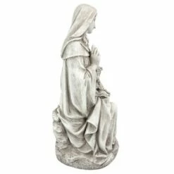Cheapest 🧨 Design Toscano St. Anne With The Young Mary, Mother Of Jesus Statue - Off-White ✔️ -Garden Decor Shop unnamed file 12203