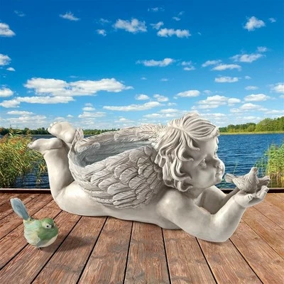 Deals π Design Toscano God's Messenger Cherub With Bird Angel Statue - Off-White π 3 Deals π Design Toscano God's Messenger Cherub With Bird Angel Statue - Off-White π
