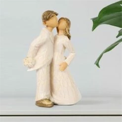 New 👍 6.1" Wedding Promise Resin Lawn Sculpture - Watnature 🔥 -Garden Decor Shop unnamed file 12211