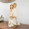 Deals ⌛ 6.2" Resin Family Figurine Ornaments Home Decoration - Watnature 😍