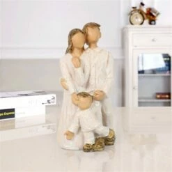 Deals ⌛ 6.2" Resin Family Figurine Ornaments Home Decoration - Watnature 😍 -Garden Decor Shop unnamed file 12218