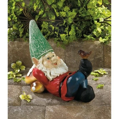 Discount π Zingz & Thingz Zingz & Thingz 10" Lazy Gnome Solar Statue βοΈ 3 Discount π Zingz & Thingz Zingz & Thingz 10" Lazy Gnome Solar Statue βοΈ
