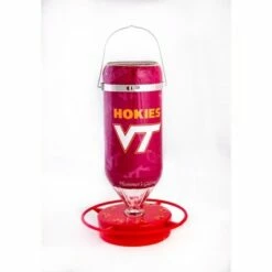 Coupon 🎉 Hummer's Galore Hanging Glass Hummingbird Feeder, NCAA Bird Feeder for Outdoors, Backyard, & Garden, 32 Oz 😀 -Garden Decor Shop unnamed file 12316