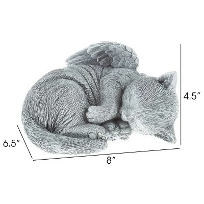 Best deal π₯ Nature Spring Sleeping Angel Cat Memorial Statue - Stone-Look Garden Grave Marker π 5 Best deal π₯ Nature Spring Sleeping Angel Cat Memorial Statue - Stone-Look Garden Grave Marker π - Image 3