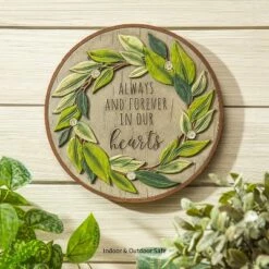 Budget ๐ Evergreen 10.75" Memorial Garden Stone, Wreath ๐งจ 14 Budget ๐ Evergreen 10.75" Memorial Garden Stone, Wreath ๐งจ -Garden Decor Shop unnamed file 12453