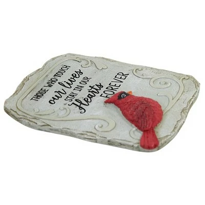 New ⭐ Home & Garden 10.0" Memorial Garden Plaques Cardinal Heaven Ganz - Outdoor Sculptures And Statues ✔️ 4 New ⭐ Home & Garden 10.0" Memorial Garden Plaques Cardinal Heaven Ganz - Outdoor Sculptures And Statues ✔️ - Image 2