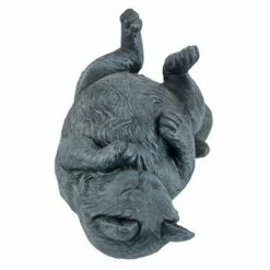 New 🥰 Design Toscano Playful Cat On Back Statue - Gray 🌟 -Garden Decor Shop unnamed file 1247