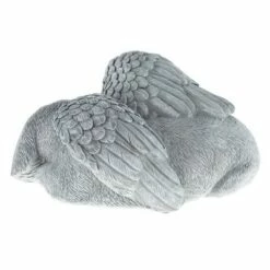 Best Pirce ⭐ Nature Spring Sleeping Angel Pet Memorial Statue - 🐶 Dog Remembrance Grave Marker Stone Figurine - 9" x 7" x 5" 🛒 -Garden Decor Shop unnamed file 12517