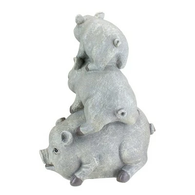 Deals π Roman 10.5" Gray Weathered Stacked Pig Statue βοΈ 4 Deals π Roman 10.5" Gray Weathered Stacked Pig Statue βοΈ - Image 4