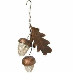 Top 10 ⌛ Gardener's Supply Company Acorn Bird Feeder, Holds 2 Cups of Bird Seed, Outside Hanging Wild Bird Feeder Garden Decoration - GARDENER'S SUPPLY CO. ⭐
