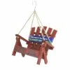 Promo ✨ Gold Crest Distribution Home & Garden 9.0" Red Adirondack Feeder Chair Rustic Yard Decor Gold Crest Distributing - Bird Feeders 🔥 -Garden Decor Shop unnamed file 12560