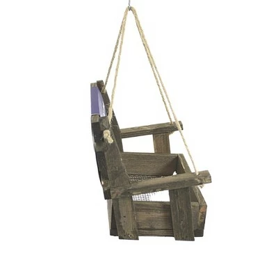 Cheap π Gold Crest Distribution Home & Garden 6.0" Brown Porch Swing Feeder Hanging Bird Yard Decor Gold Crest Distributing - Bird Feeders π 4 Cheap π Gold Crest Distribution Home & Garden 6.0" Brown Porch Swing Feeder Hanging Bird Yard Decor Gold Crest Distributing - Bird Feeders π - Image 2