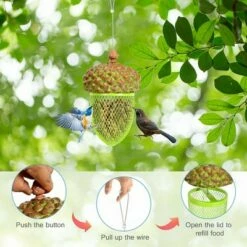 Budget π Costway Metal Acorn Wild Bird Feeder Outdoor Hanging Food Dispenser for Garden Yard π 16 Budget π Costway Metal Acorn Wild Bird Feeder Outdoor Hanging Food Dispenser for Garden Yard π -Garden Decor Shop unnamed file 12625