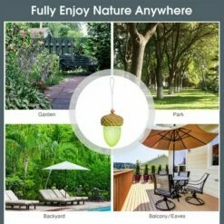 Budget π Costway Metal Acorn Wild Bird Feeder Outdoor Hanging Food Dispenser for Garden Yard π 18 Budget π Costway Metal Acorn Wild Bird Feeder Outdoor Hanging Food Dispenser for Garden Yard π -Garden Decor Shop unnamed file 12627