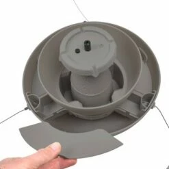 New ⌛ 8" 3-in-1 Polyresin Fountain Planter and Bird Feeder Taupe - Bernini ⭐ -Garden Decor Shop unnamed file 12643