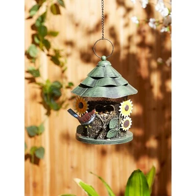 Best deal βοΈ Zingz & Thingz Zingz & Thingz 20" Iron Sunflower Bird Feeder Black π 6 Best deal βοΈ Zingz & Thingz Zingz & Thingz 20" Iron Sunflower Bird Feeder Black π - Image 4