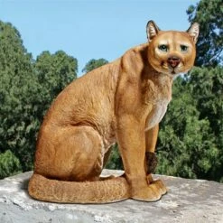 Buy 🧨 Design Toscano American Mountain Cougar Statue ✨
