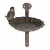 New 🛒 Zingz & Thingz Zingz & Thingz 10.6" Cast Iron Wall Mounted Bird Feeder Black 💯 -Garden Decor Shop unnamed file 12713
