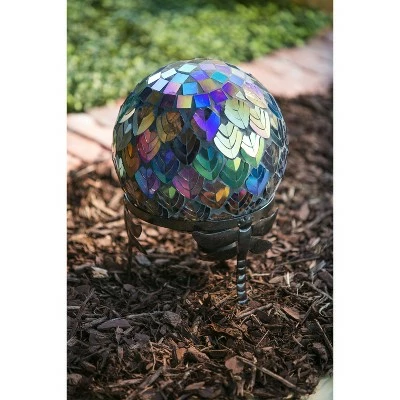 Buy π Evergreen Dragonfly Adorned Metal Gazing Ball Stand β 3 Buy π Evergreen Dragonfly Adorned Metal Gazing Ball Stand β