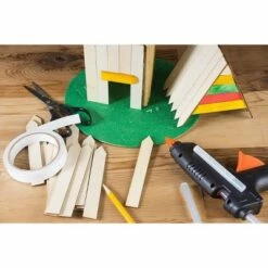 Top 10 🛒 Juvale 100 Pack Wood Stakes, Unfinished Craft Wooden Garden Stakes, Garden Plant Marker Signs, Labels, Tags ⭐