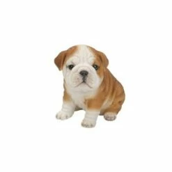 Buy 😀 HI-LINE GIFT LTD 6.5" Polyresin Bulldog Puppy Statue Brown/White - Hi-Line Gift ⌛ -Garden Decor Shop unnamed file 1280