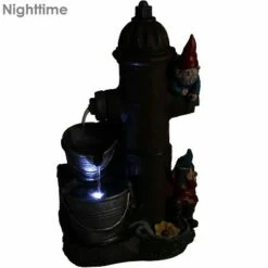 New 🧨 Sunnydaze Decor Sunnydaze 16"H Electric Polyresin Gnomes Climbing Fire Hydrant Outdoor Water Fountain with LED Light 🧨 -Garden Decor Shop unnamed file 12815