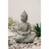 Best reviews of 🤩 23.62" Indoor/Outdoor Meditating Sitting Buddha Statue - Gray - XBrand 🤩 -Garden Decor Shop unnamed file 12832