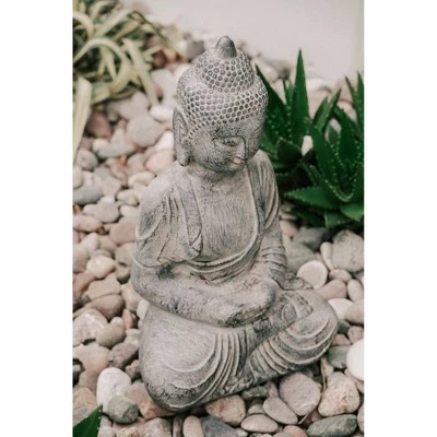 Best reviews of π€© 23.62" Indoor/Outdoor Meditating Sitting Buddha Statue - Gray - XBrand π€© 4 Best reviews of π€© 23.62" Indoor/Outdoor Meditating Sitting Buddha Statue - Gray - XBrand π€© - Image 2