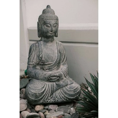 Best reviews of π€© 23.62" Indoor/Outdoor Meditating Sitting Buddha Statue - Gray - XBrand π€© 6 Best reviews of π€© 23.62" Indoor/Outdoor Meditating Sitting Buddha Statue - Gray - XBrand π€© - Image 4