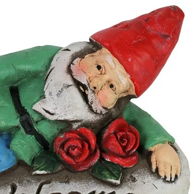 Best Pirce π Resin Welcome Gnome Garden Stones - Exhart π 5 Best Pirce π Resin Welcome Gnome Garden Stones - Exhart π - Image 4