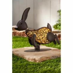 Brand new 😍 Garden Meadow Set of 2, 14.37" Solar Lighted Garden Meadow Rabbits ⌛