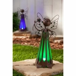 Outlet 🎁 Garden Meadow Set of 2, 15.75" Solar Lighted Garden Meadow Garden Fairy ⭐