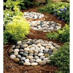 Best Sale π Wind & Weather Natural River Rock Stepping Stones, Set of 3 π