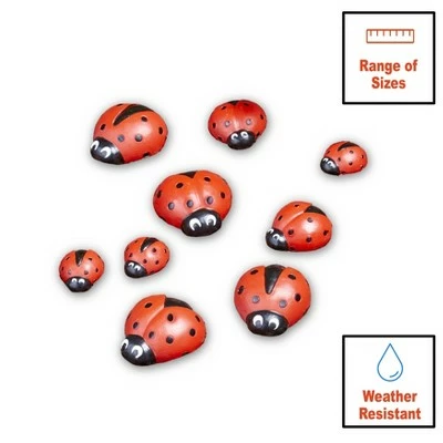 Best reviews of ❤️ The Lakeside Collection Lakeside Ladybug Garden Stones - Decorative Outdoor Ornaments - Set of 9 ⭐ 2 Best reviews of ❤️ The Lakeside Collection Lakeside Ladybug Garden Stones - Decorative Outdoor Ornaments - Set of 9 ⭐