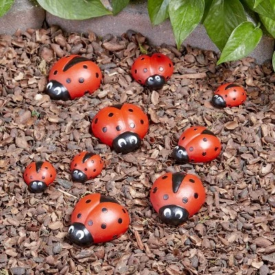 Best reviews of ❤️ The Lakeside Collection Lakeside Ladybug Garden Stones - Decorative Outdoor Ornaments - Set of 9 ⭐ 3 Best reviews of ❤️ The Lakeside Collection Lakeside Ladybug Garden Stones - Decorative Outdoor Ornaments - Set of 9 ⭐ - Image 2
