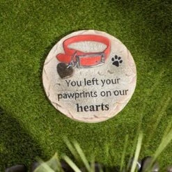 Flash Sale π Zingz & Thingz Zingz & Thingz Cement "You Left Your Pawprints on Our Hearts" Pet Memorial Stepping Stone π 10 Flash Sale π Zingz & Thingz Zingz & Thingz Cement "You Left Your Pawprints on Our Hearts" Pet Memorial Stepping Stone π -Garden Decor Shop unnamed file 12933