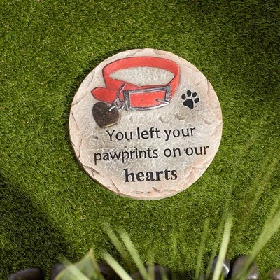 Flash Sale π Zingz & Thingz Zingz & Thingz Cement "You Left Your Pawprints on Our Hearts" Pet Memorial Stepping Stone π 5 Flash Sale π Zingz & Thingz Zingz & Thingz Cement "You Left Your Pawprints on Our Hearts" Pet Memorial Stepping Stone π - Image 3
