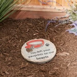 Flash Sale π Zingz & Thingz Zingz & Thingz Cement "You Left Your Pawprints on Our Hearts" Pet Memorial Stepping Stone π 12 Flash Sale π Zingz & Thingz Zingz & Thingz Cement "You Left Your Pawprints on Our Hearts" Pet Memorial Stepping Stone π -Garden Decor Shop unnamed file 12935
