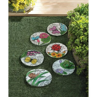 Best Sale π Zingz & Thingz Zingz & Thingz Cement "Welcome to My Garden" Stepping Stone β€οΈ 4 Best Sale π Zingz & Thingz Zingz & Thingz Cement "Welcome to My Garden" Stepping Stone β€οΈ - Image 2