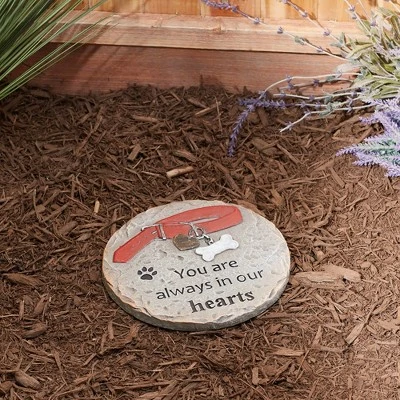 Hot Sale π€© Zingz & Thingz Zingz & Thingz Cement "You Are Always in Our Hearts" Pet Memorial Stepping Stone Gray π 6 Hot Sale π€© Zingz & Thingz Zingz & Thingz Cement "You Are Always in Our Hearts" Pet Memorial Stepping Stone Gray π - Image 4
