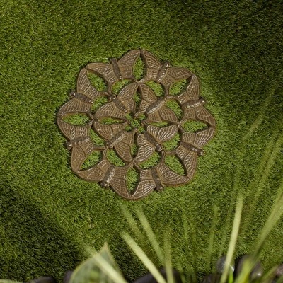 Hot Sale 𧨠Zingz & Thingz Zingz & Thingz Cast Iron Butterfly Design Stepping Stone ⨠5 Hot Sale 𧨠Zingz & Thingz Zingz & Thingz Cast Iron Butterfly Design Stepping Stone ⨠- Image 3