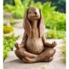 Best Sale 🌟 Wind & Weather Yoga-Pose Rabbit Resin Garden Statue With Look of Carved Wood ✨ -Garden Decor Shop unnamed file 13