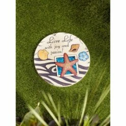 Best reviews of 🧨 Zingz & Thingz Zingz & Thingz Concrete "Live Life with Joy and Passion!" Stepping Stone 🎁 -Garden Decor Shop unnamed file 13004